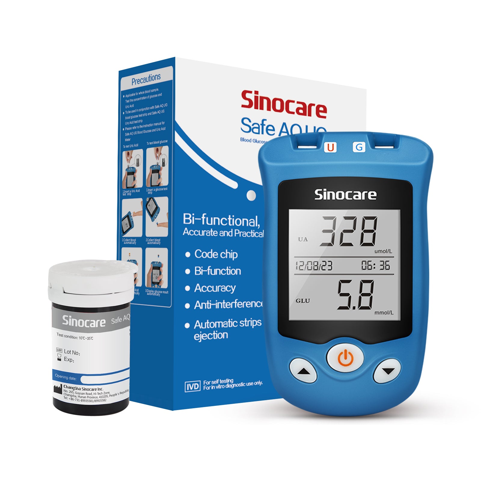 Pampers Diaper Premium Care - Sinocare Safe AQ UG Misuratore di