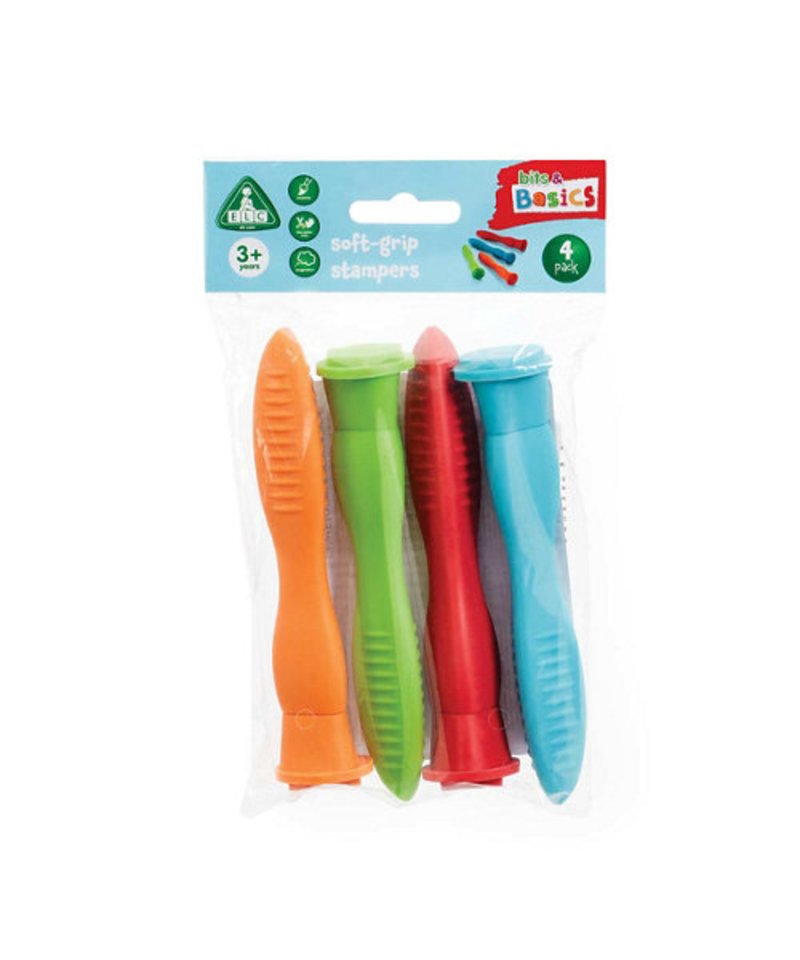 Baby Food Mill - Soft Grip Geo Stampers 4 Pk