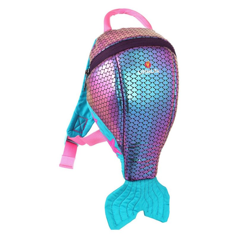 Baby Food Mill - Toddler Backpack with Rein - Mermaid