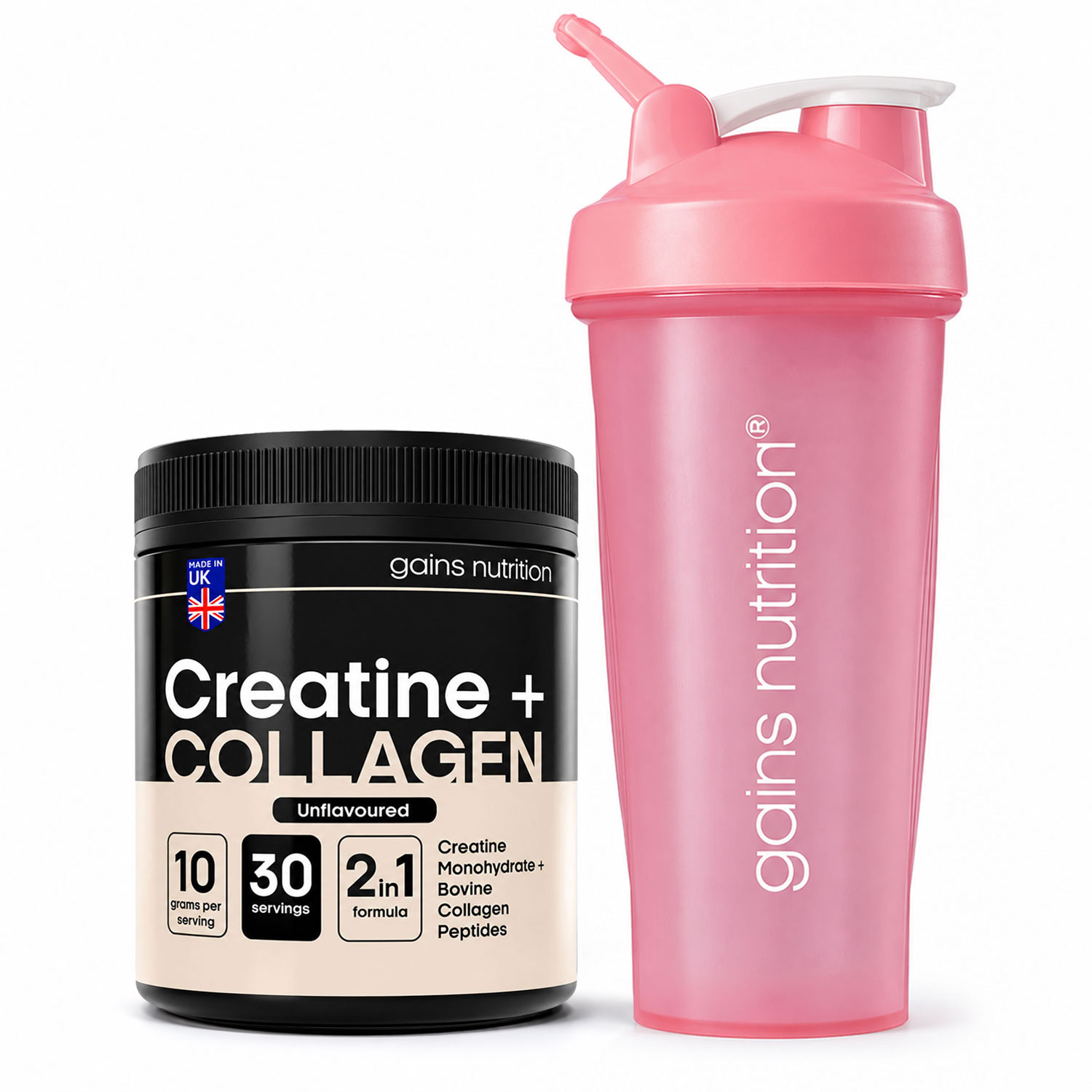 Baby Food Nutrition - Creatine + Bovine Collagen Peptides Powder