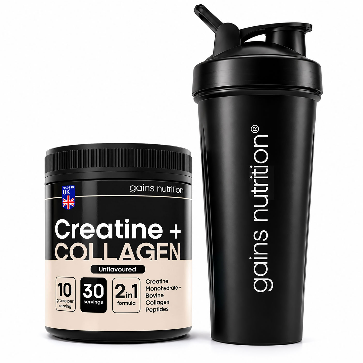 Baby Food Nutrition - Creatine + Bovine Collagen Peptides Powder