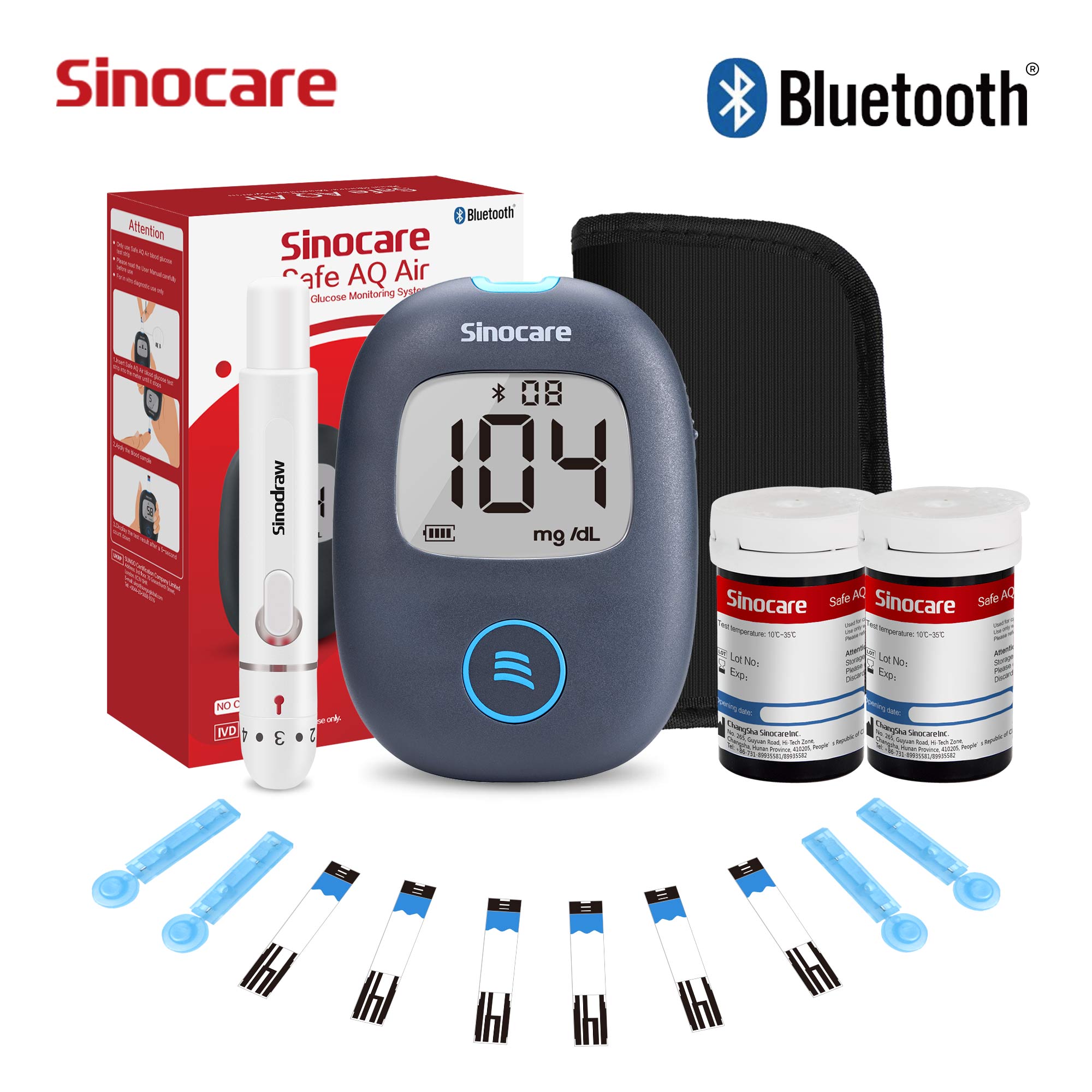 Pampers Diaper Premium Care - Sinocare Safe AQ Air Monitor Bluetooth