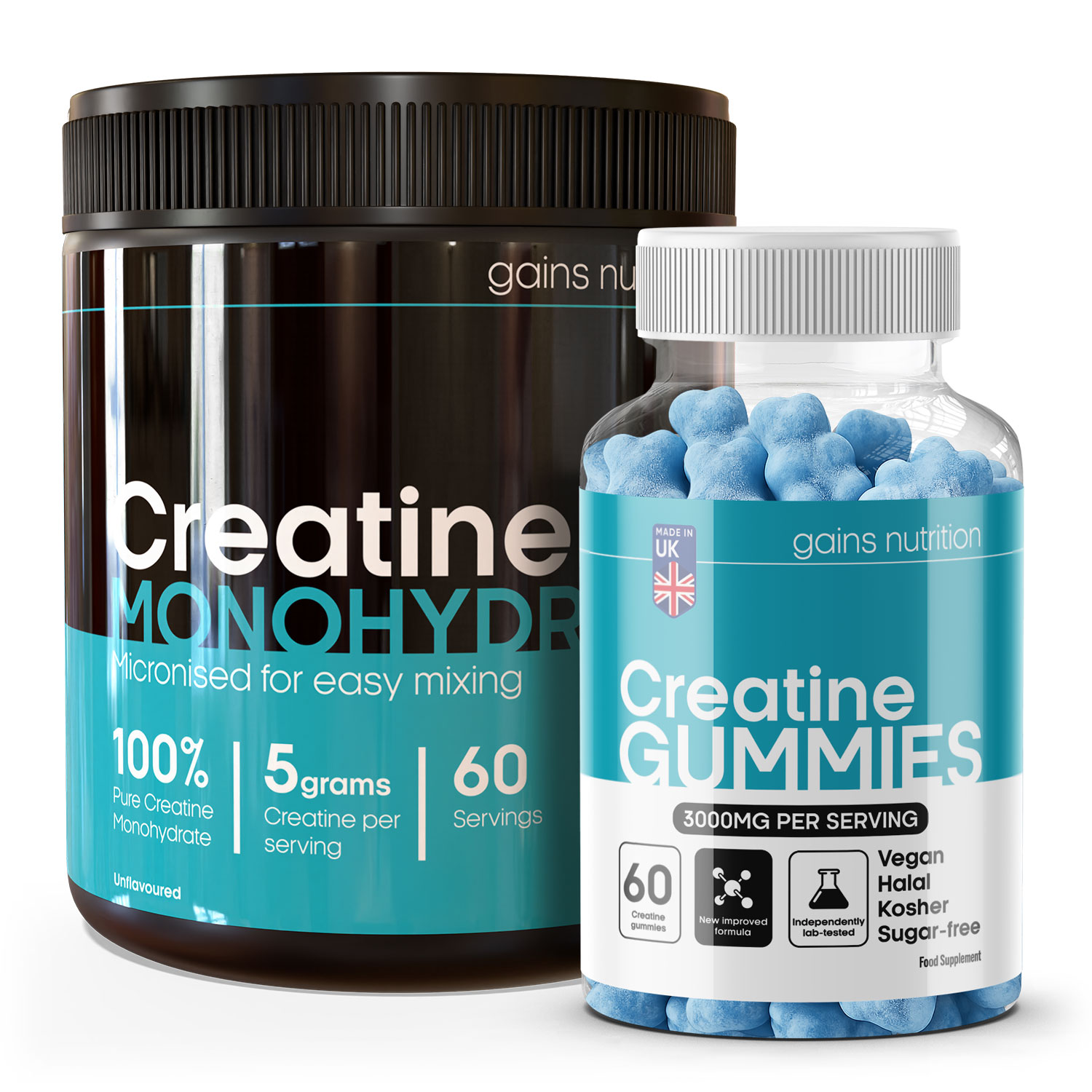 Baby Food Nutrition - Creatine Duo Bundle - 300g Tub
