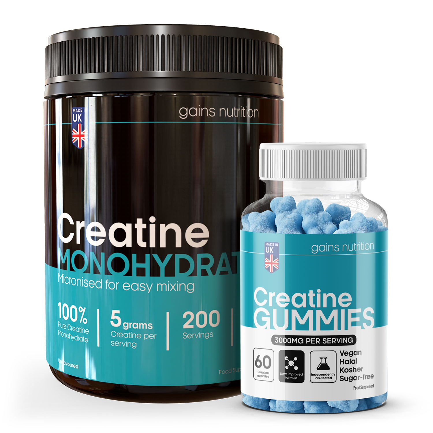 Baby Food Nutrition - Creatine Duo Bundle - 1kg Tub