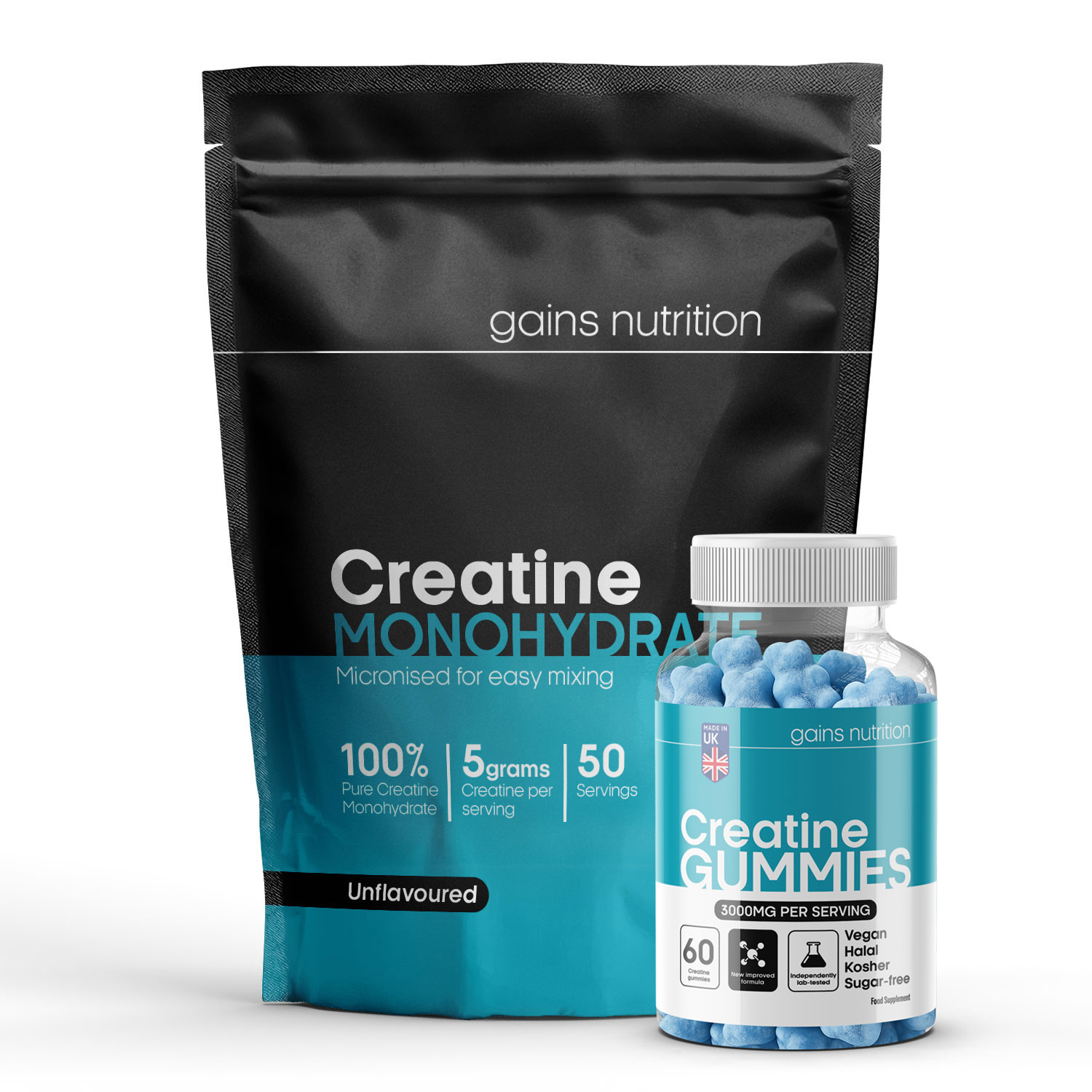 Baby Food Nutrition - Creatine Duo Bundle - 250g Pouch
