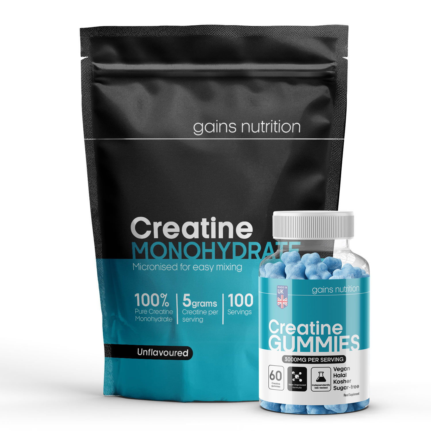 Baby Food Nutrition - Creatine Duo Bundle - 500g Pouch