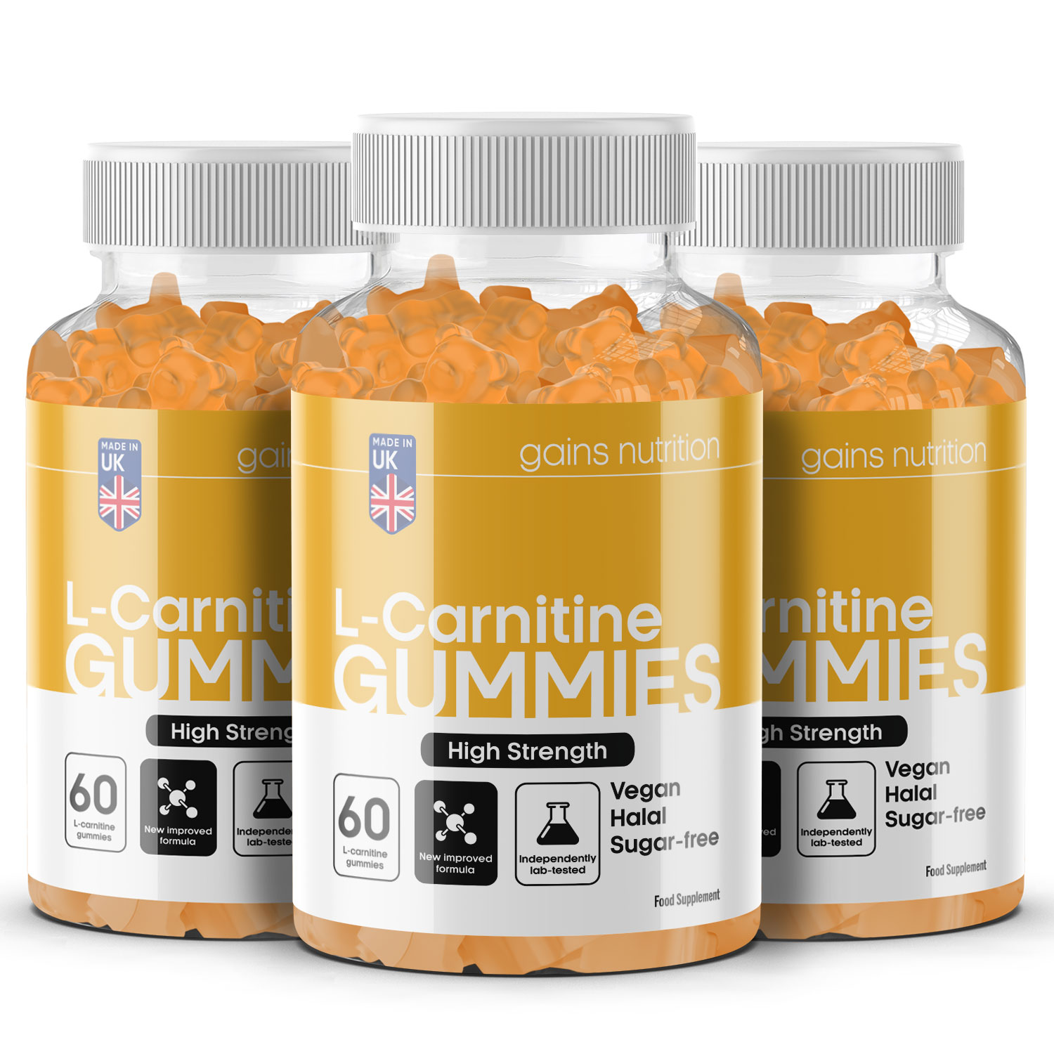 Baby Food Nutrition - L-Carnitine Gummies | Mango Flavour |
