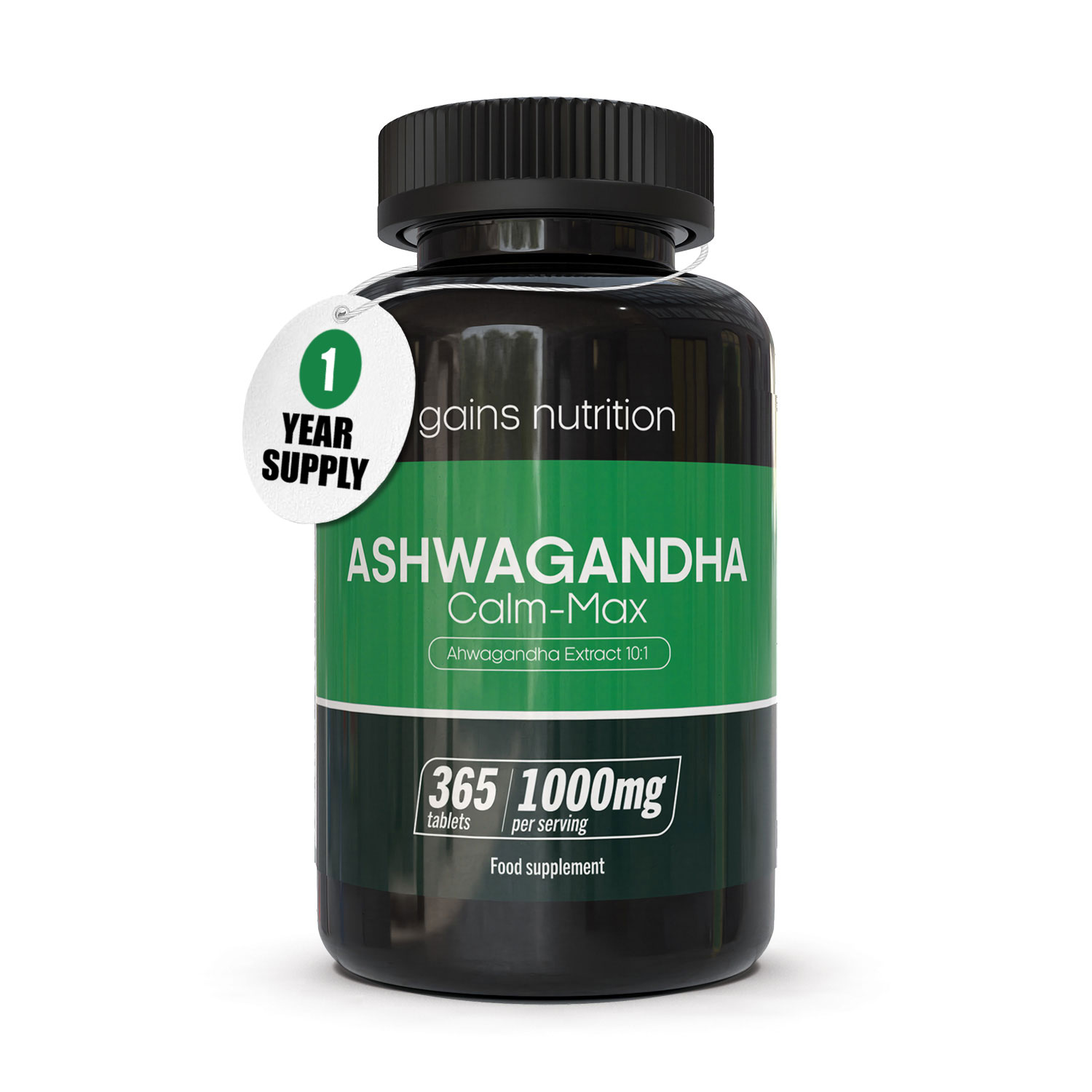 Baby Food Nutrition - Ashwagandha | 1000mg | 365 Tablets