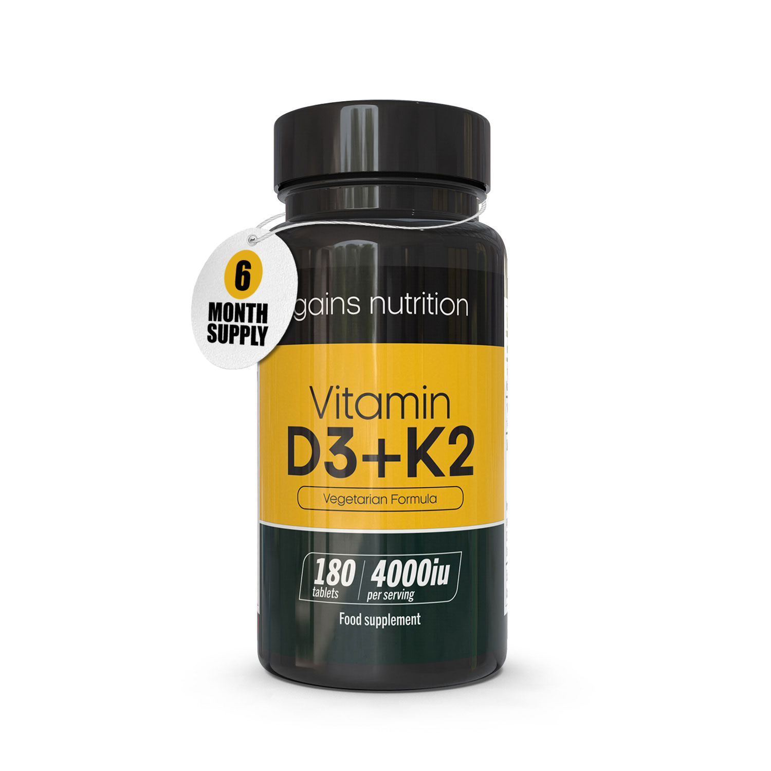 Baby Food Nutrition - Vitamin D3 + K2 | 4000iu