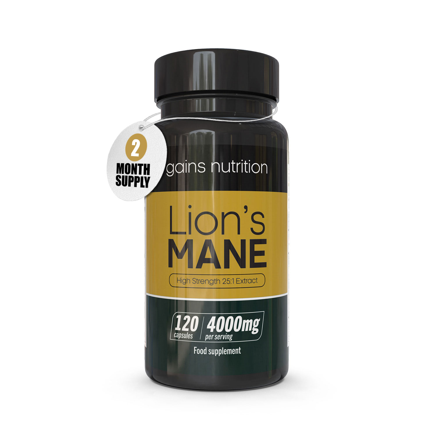 Baby Food Nutrition - Lions Mane | 4000mg | 120
