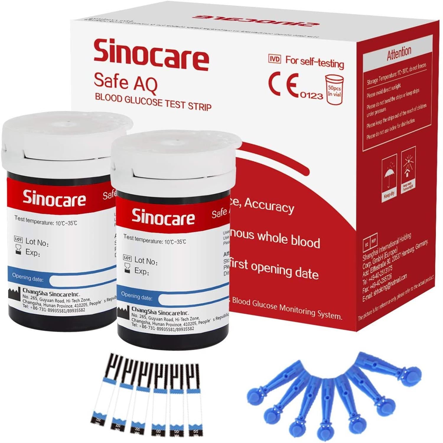 Pampers Diaper Premium Care - Misuratore di glucosio nel sangue Sinocare