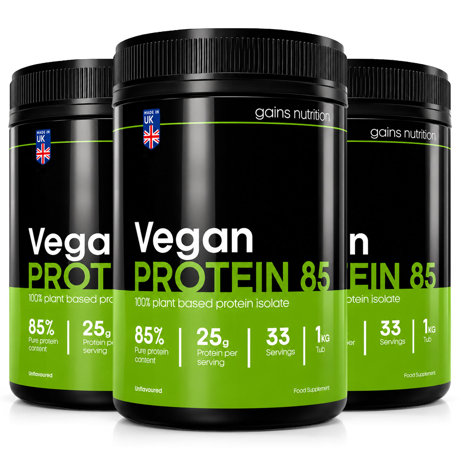 Baby Food Nutrition - Vegan Protein 85 | 1KG Tub