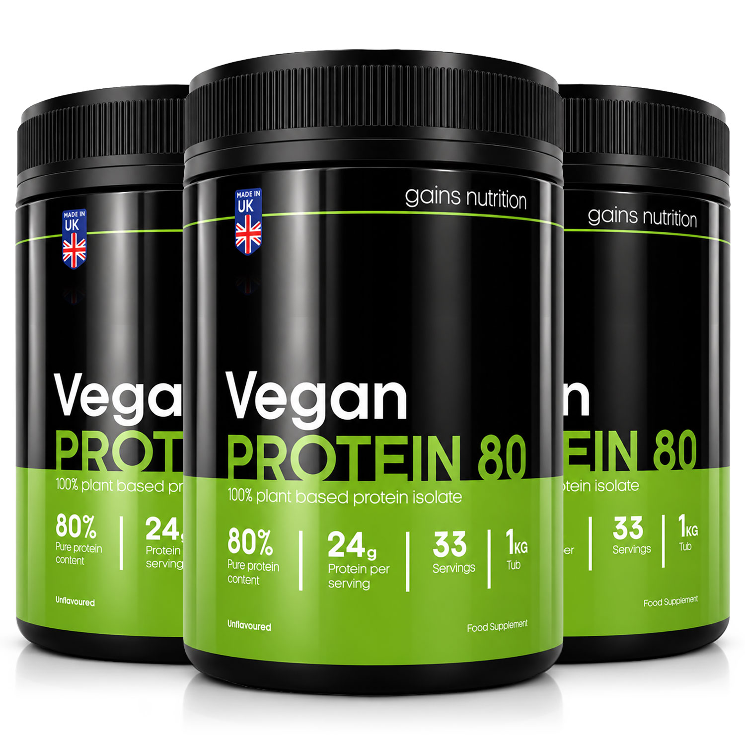 Baby Food Nutrition - Vegan Protein 80 | 1KG Tub