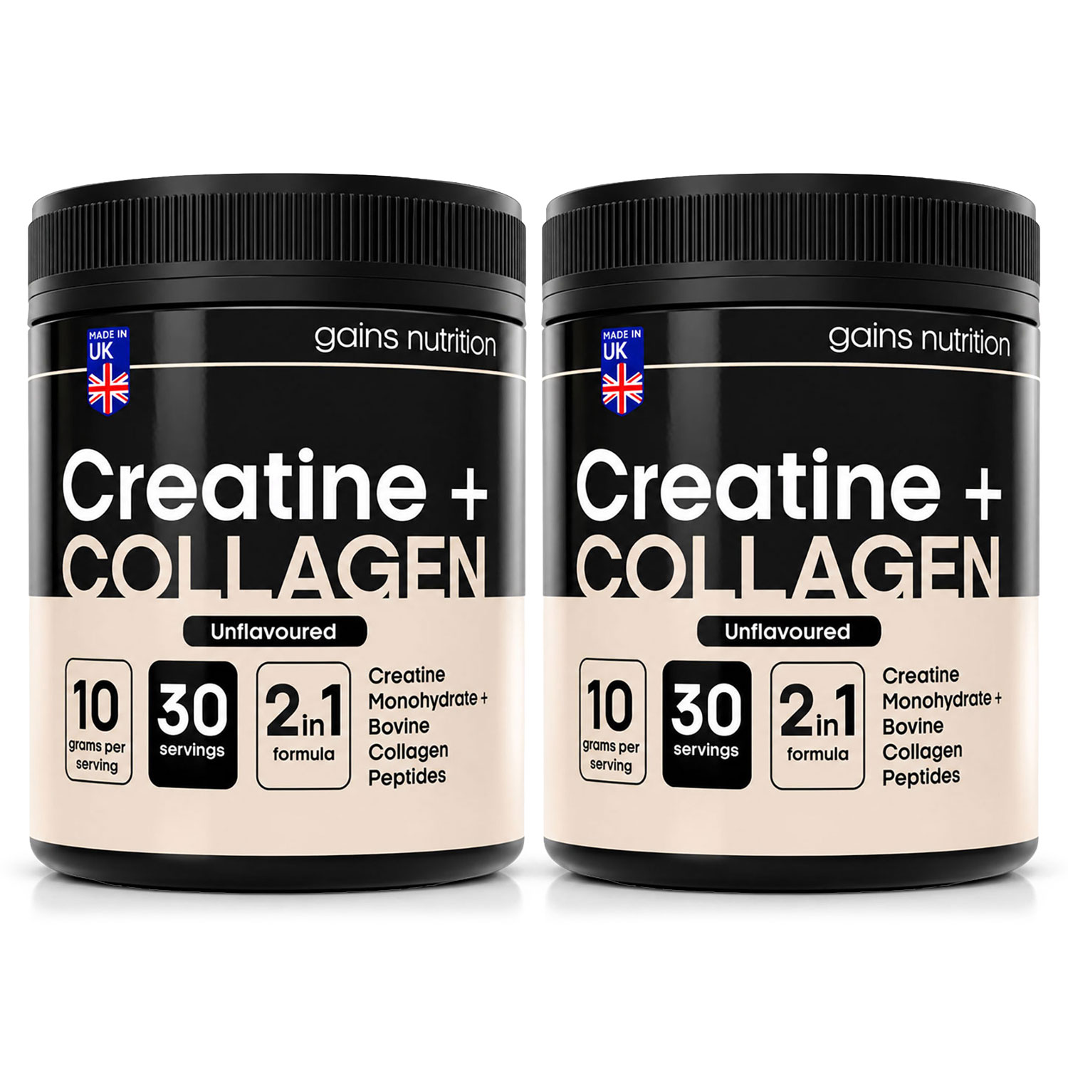 Baby Food Nutrition - Creatine + Bovine Collagen Peptides Powder
