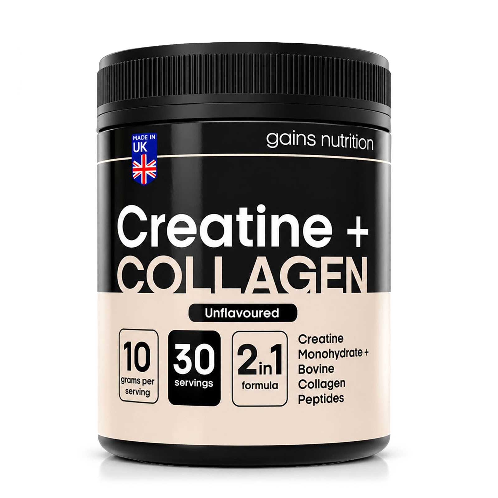 Baby Food Nutrition - Creatine + Bovine Collagen Peptides Powder