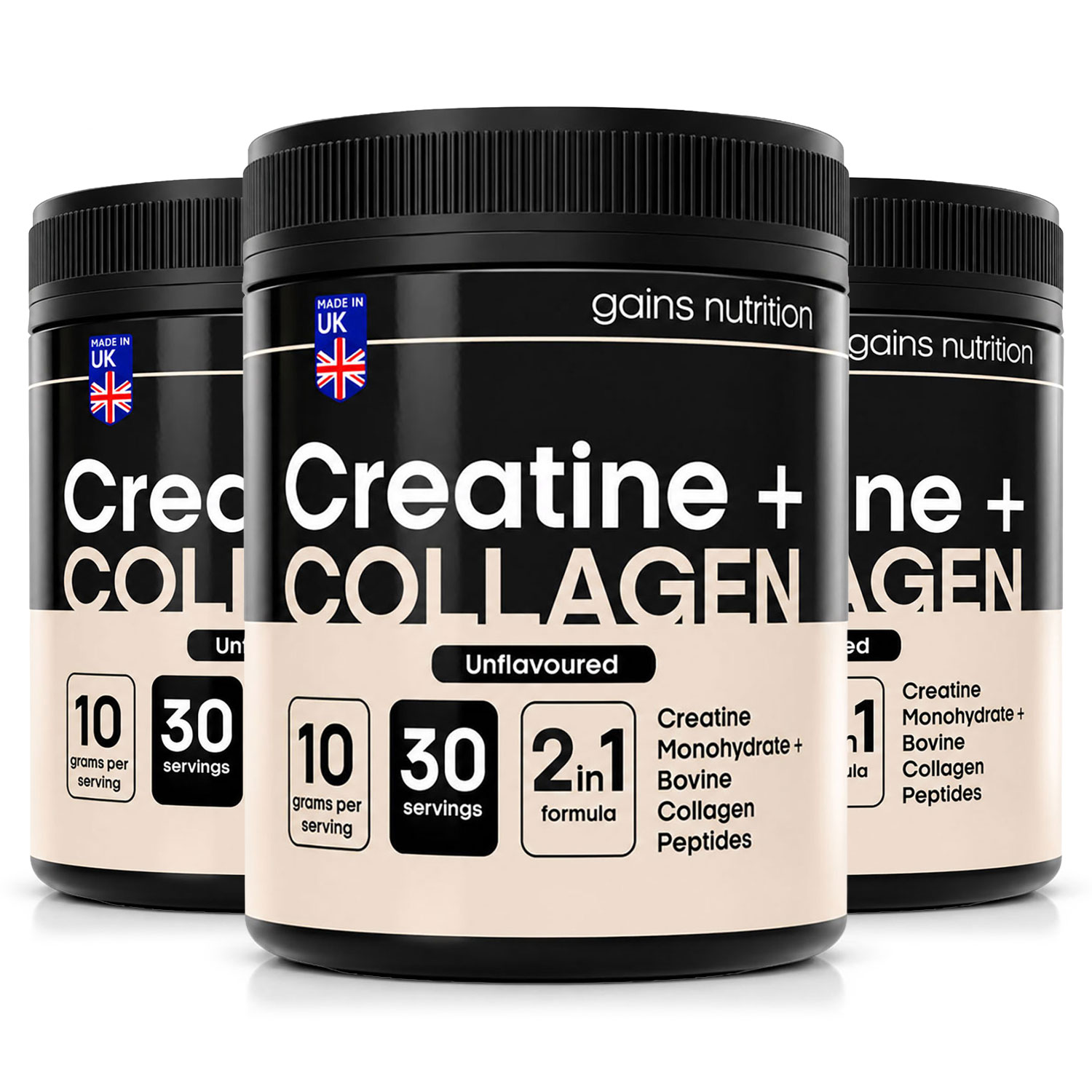 Baby Food Nutrition - Creatine + Bovine Collagen Peptides Powder