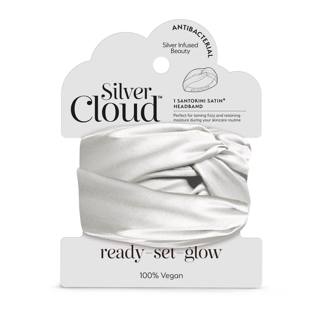 Pampers Diaper Premium Care - Silver Cloud Satin+ Headband Santorini White
