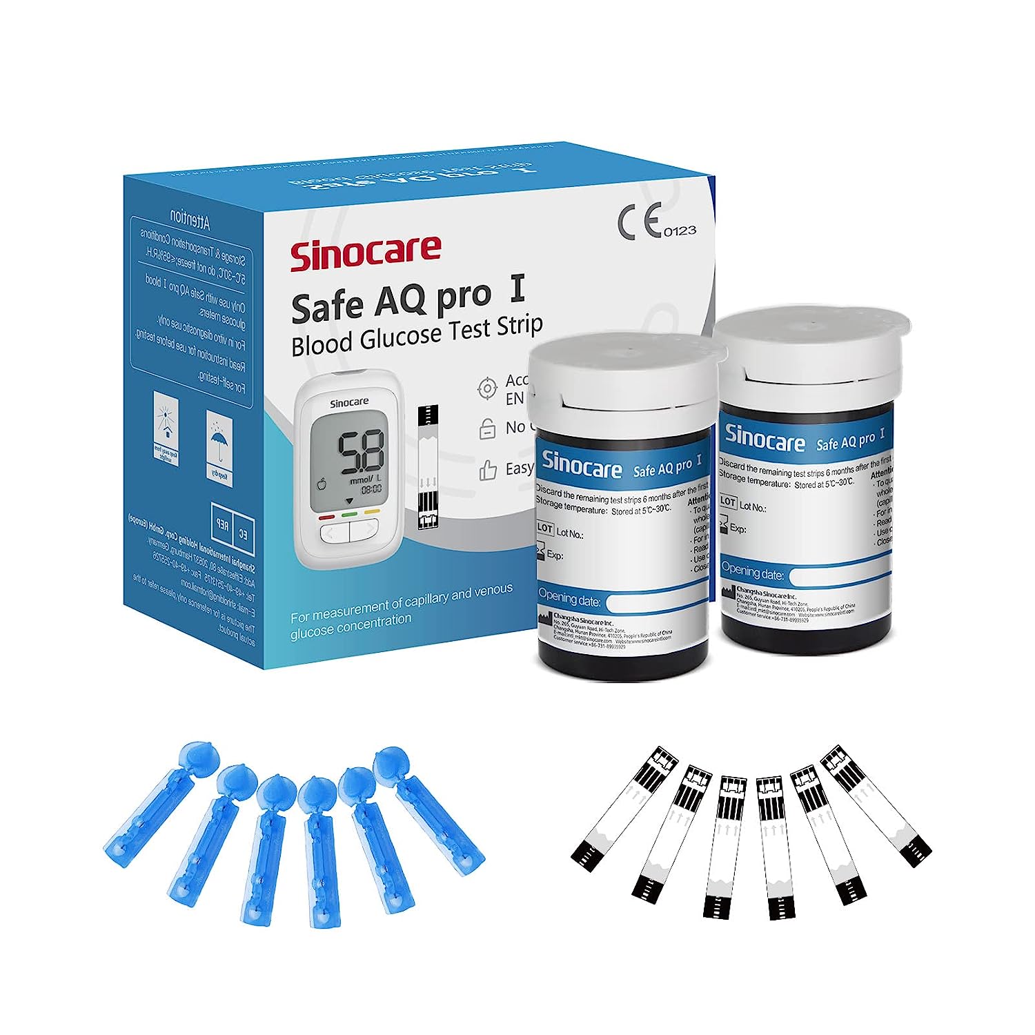 Pampers Diaper Premium Care - Sinocare Safe AQ proⅠKit medidor de