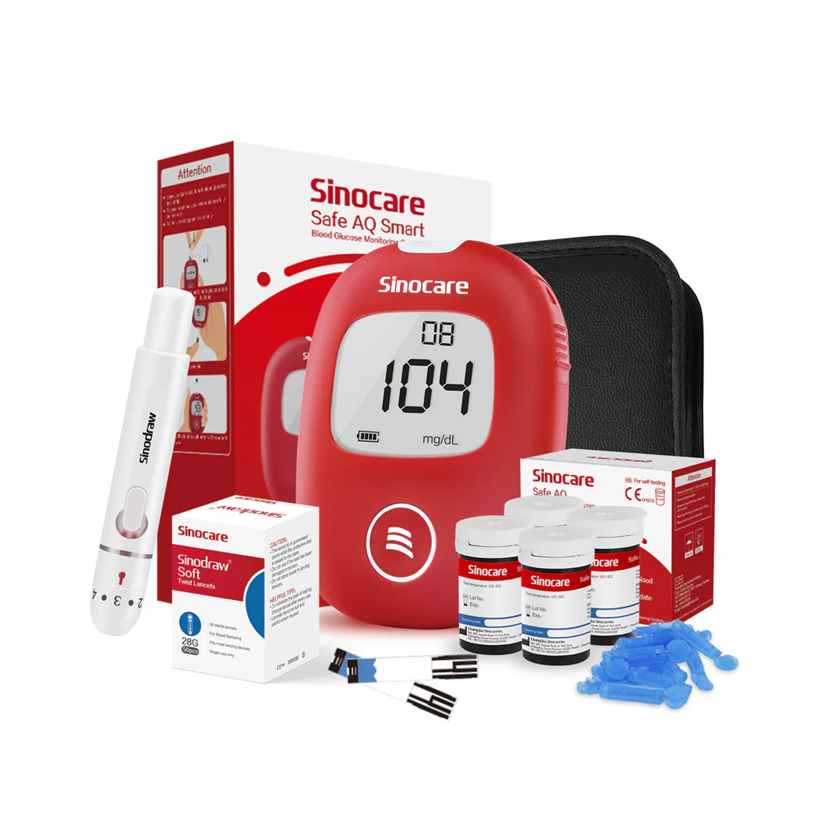 Pampers Diaper Premium Care - Sinocare Safe AQ Smart Monitor de