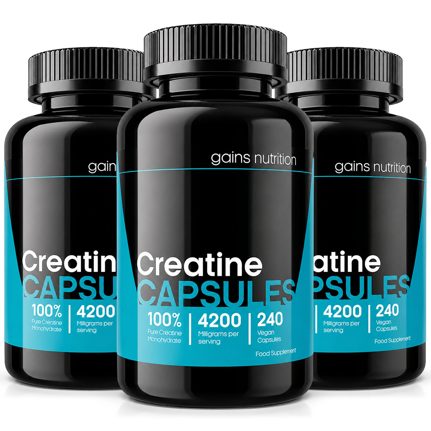 Baby Food Nutrition - Creatine Monohydrate Capsules | 4200mg Per