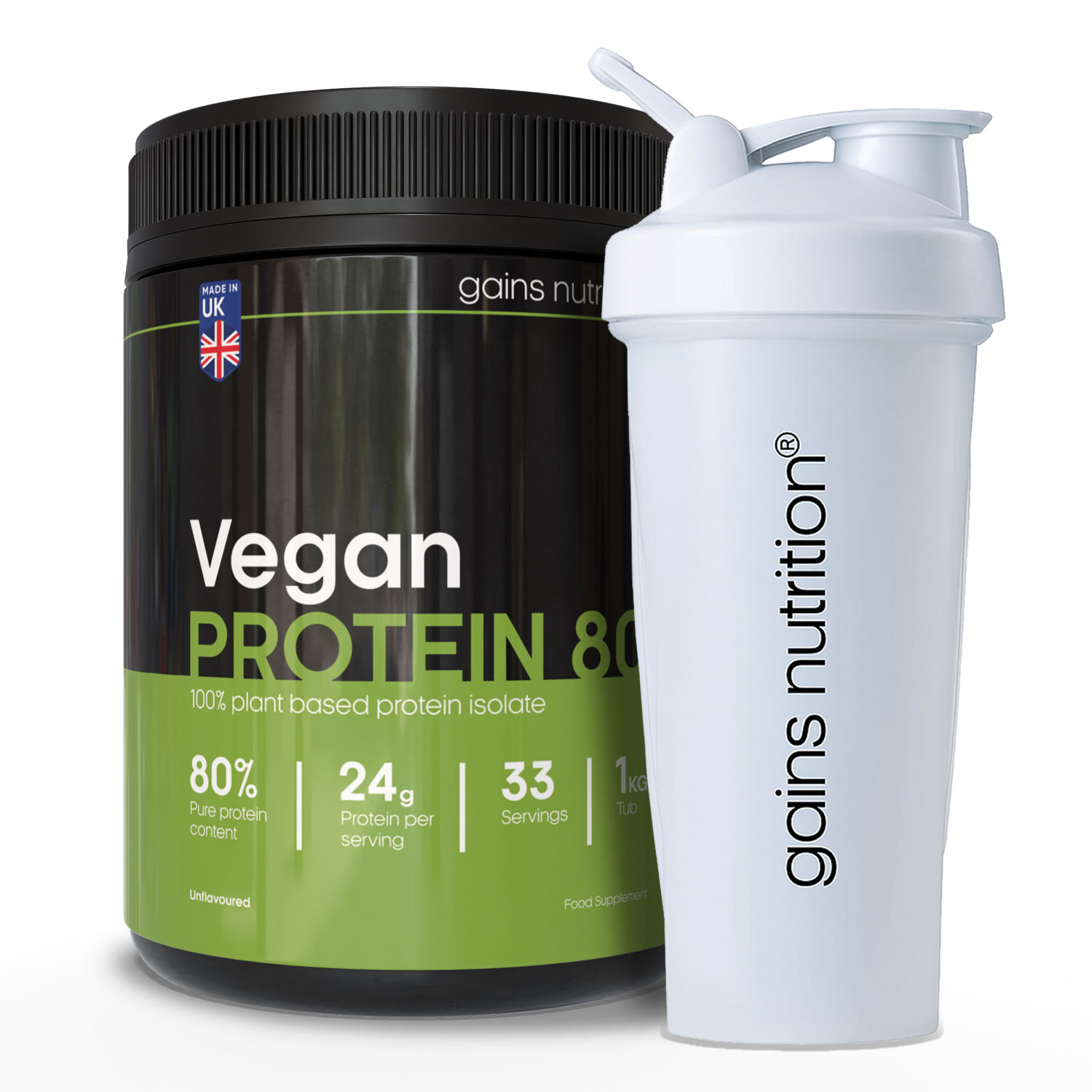 Baby Food Nutrition - Vegan Protein 80 | 1KG Tub