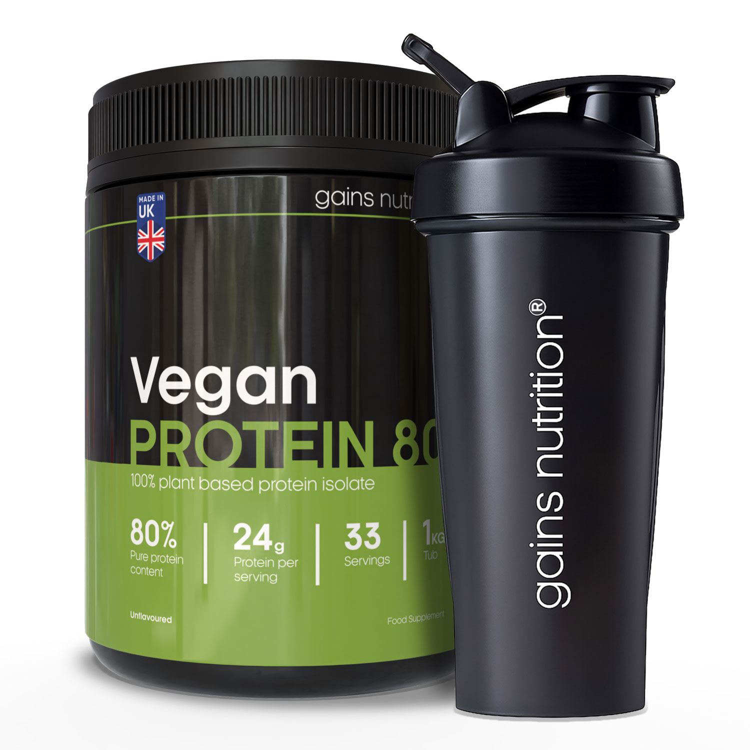 Baby Food Nutrition - Vegan Protein 80 | 1KG Tub