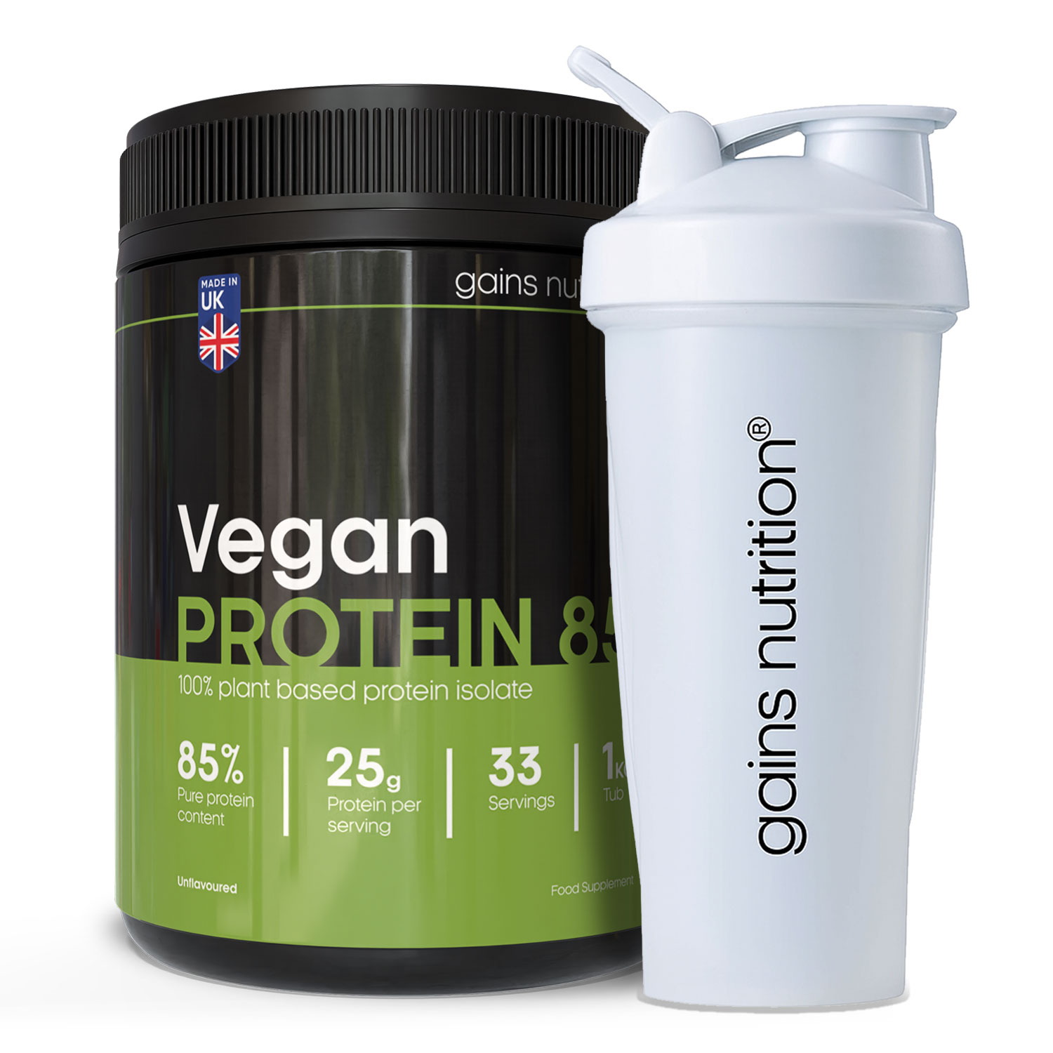 Baby Food Nutrition - Vegan Protein 85 | 1KG Tub