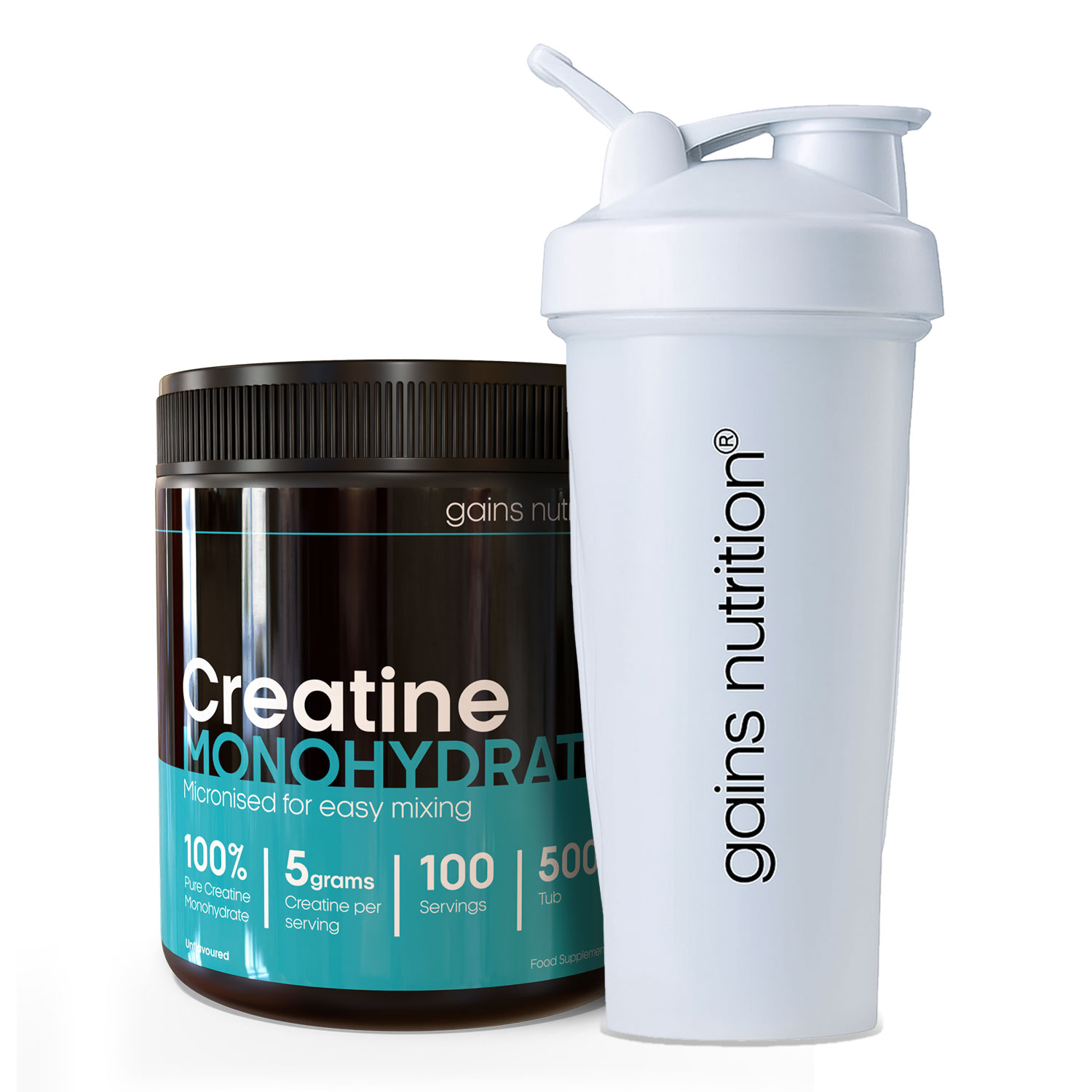 Baby Food Nutrition - Creatine Monohydrate Powder Tub | 500g