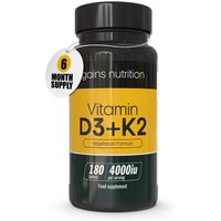 Vitamin D3 + K2 | 4000iu | 180 - Baby Food Nutrition review and price